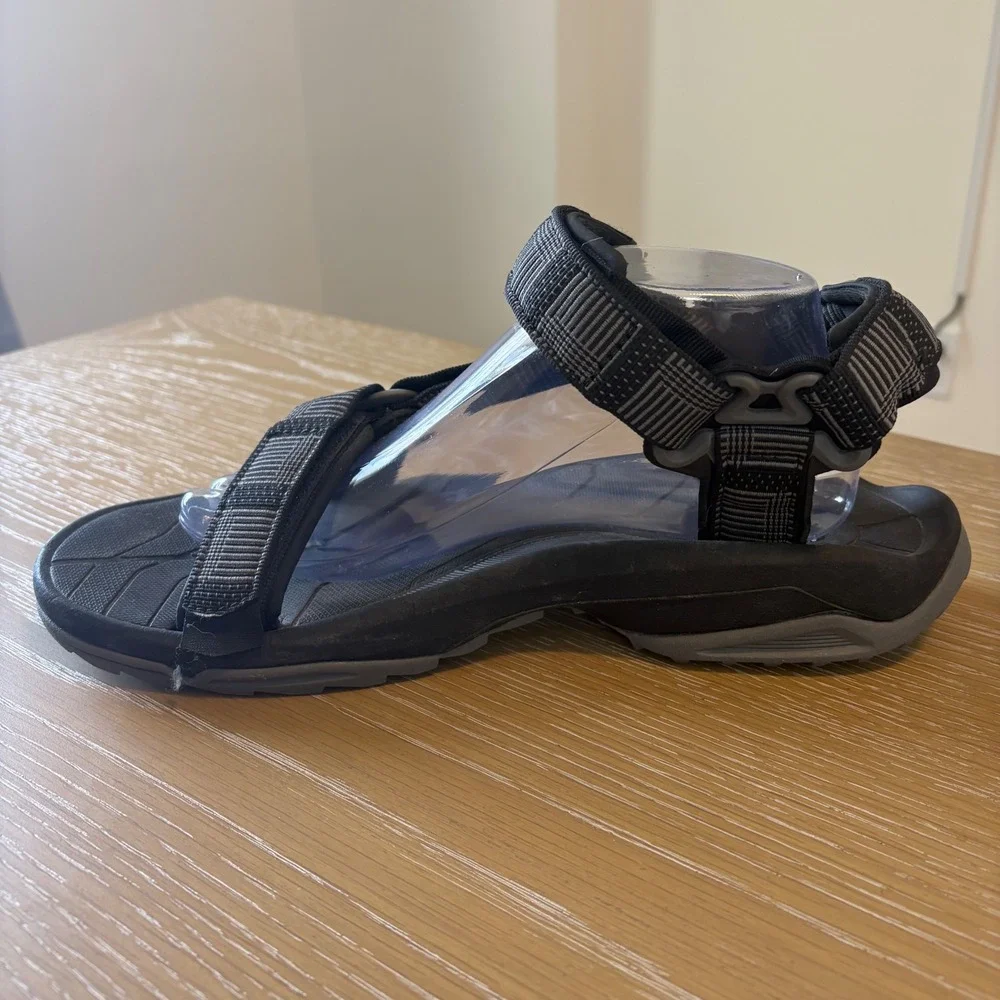 Teva Mens‎ Terra Fi 5 Universal Black Gray Hiking Sandals 1001473 US 11